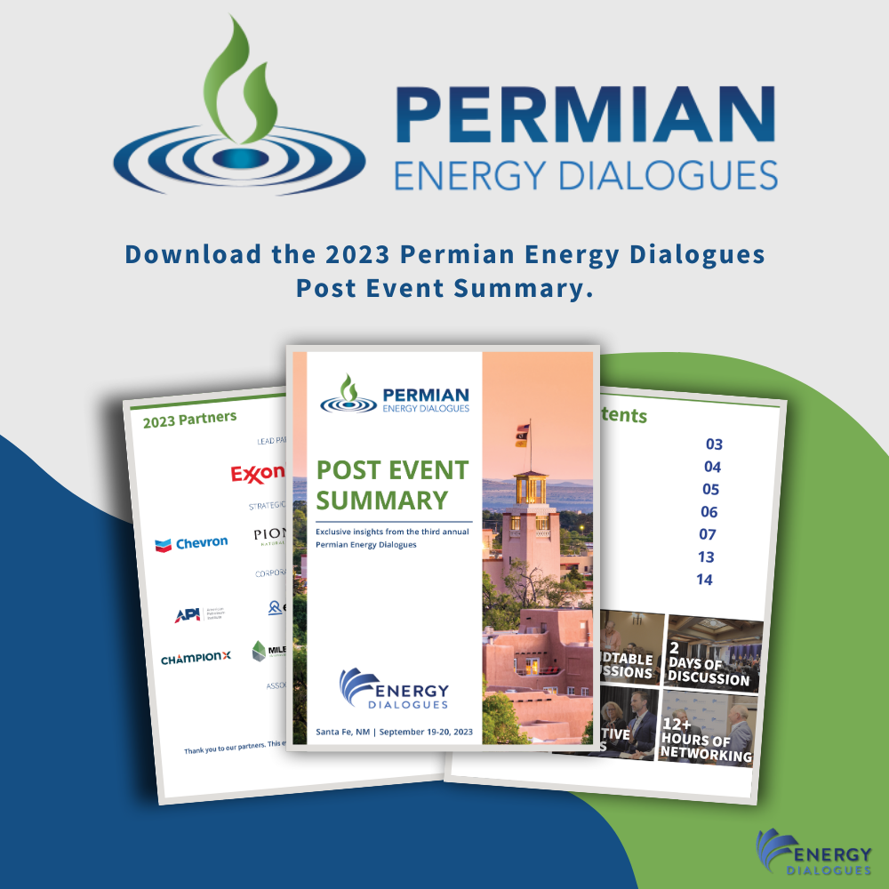 2023 Permian Energy Dialogues Post Forum Report